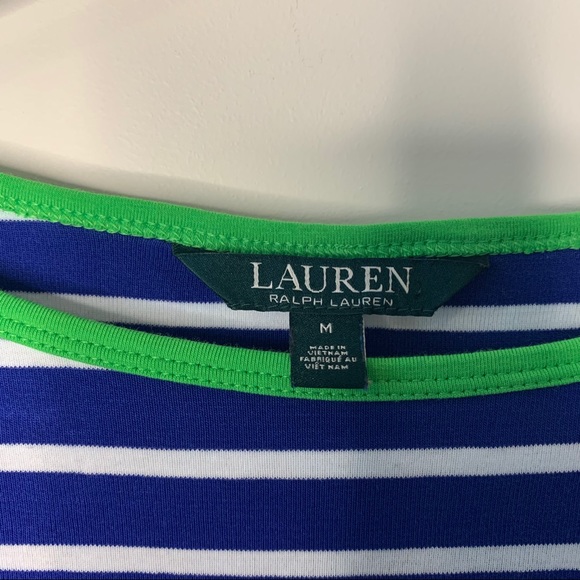 NWOT LRL Striped 3/4 Sleeve Top - Picture 2 of 5